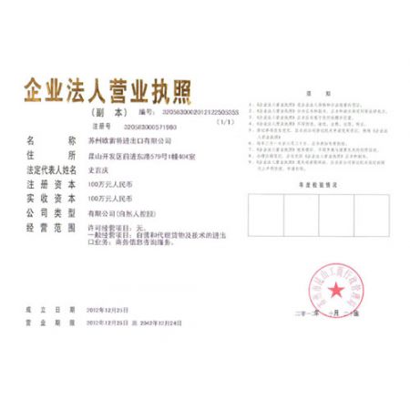 企业法人营业执照